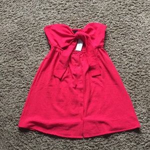 Kendall and Kylie red mini dress